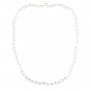 Round Rock Crystal Necklace 6mm x 1pc
