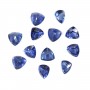 Blue sapphire set, trillion triangle 3.5-4mm x 1pc