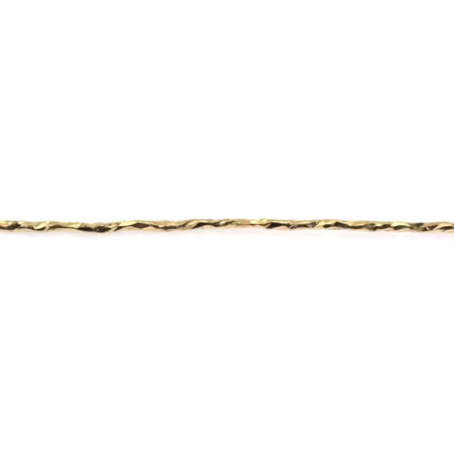 Filo scintillante riempito d'oro 0,51 mm x 30 cm
