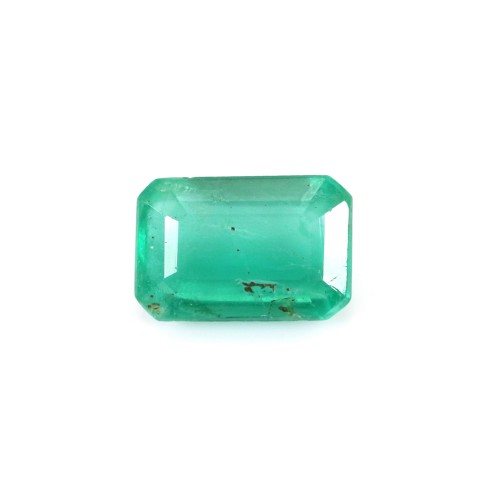 Emerald set, rectangular emerald cut 3-6 x 6-8mm x 1pc
