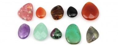 30 perles percé pierre agate vert rayée oeil de dragon 10mm gemme pierre  naturelle semi précieuse - Un grand marché