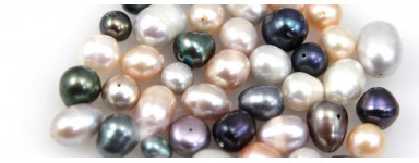 Perlas cultivadas de agua dulce à l'unité
